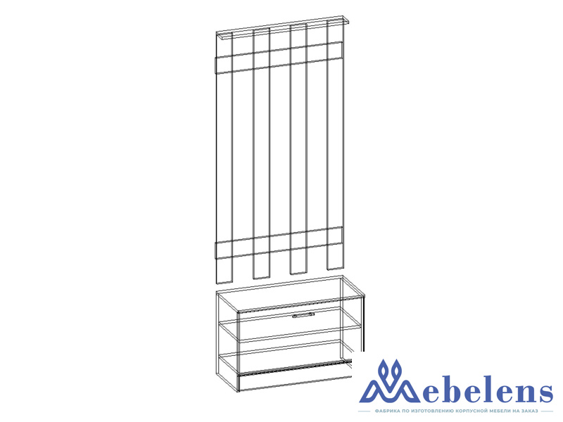 Вешалка Габриэлла в прихожую
